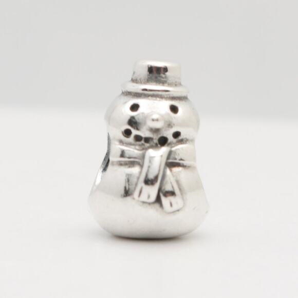 Authentic PANDORA Snowman Charm - Picture 7 of 12